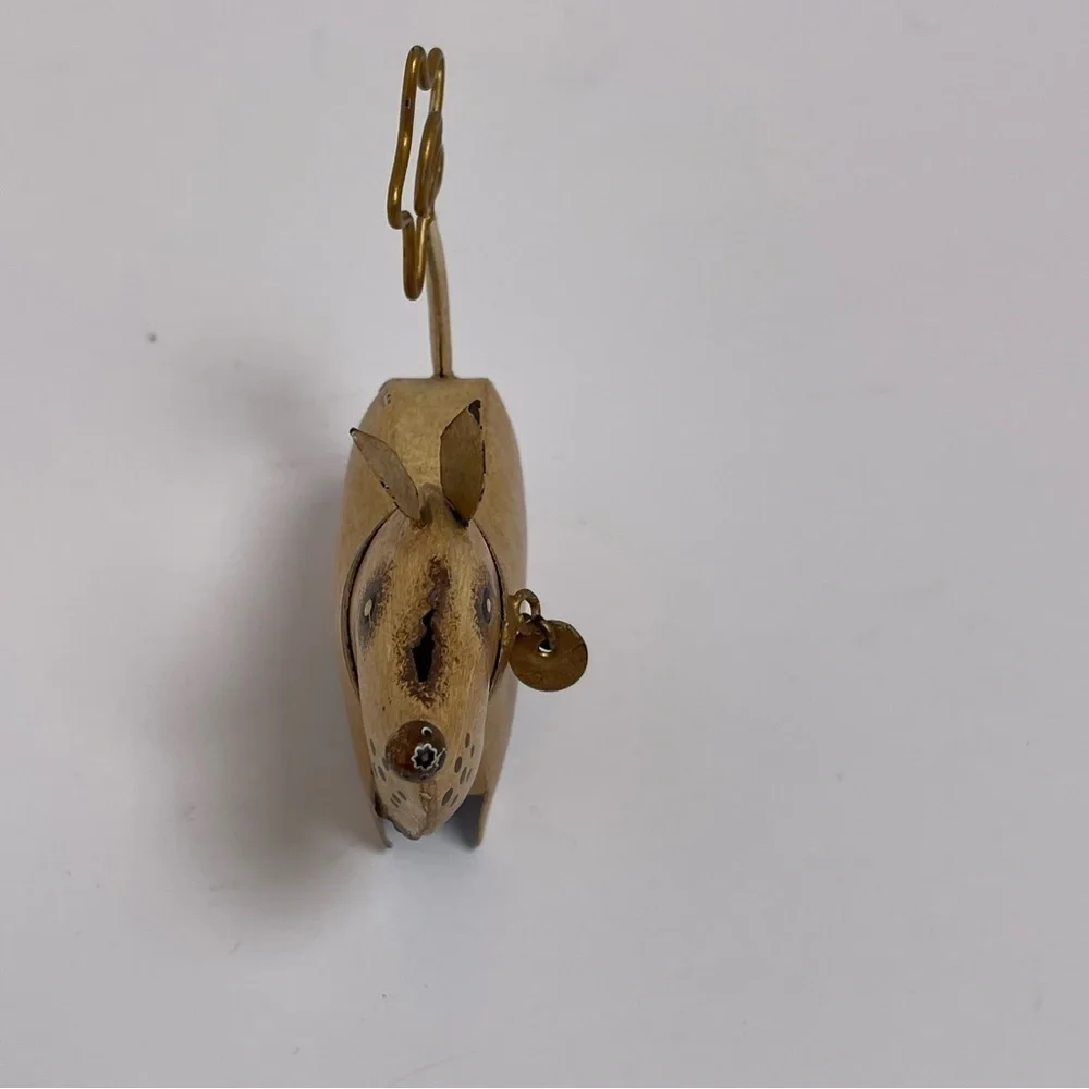 Scottie Dog Metal Figurine with Picture Holder Tail - Picture 6 of 9